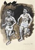 Běžící muži, 1967