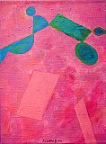 Triptych III. - zelenožlutý
