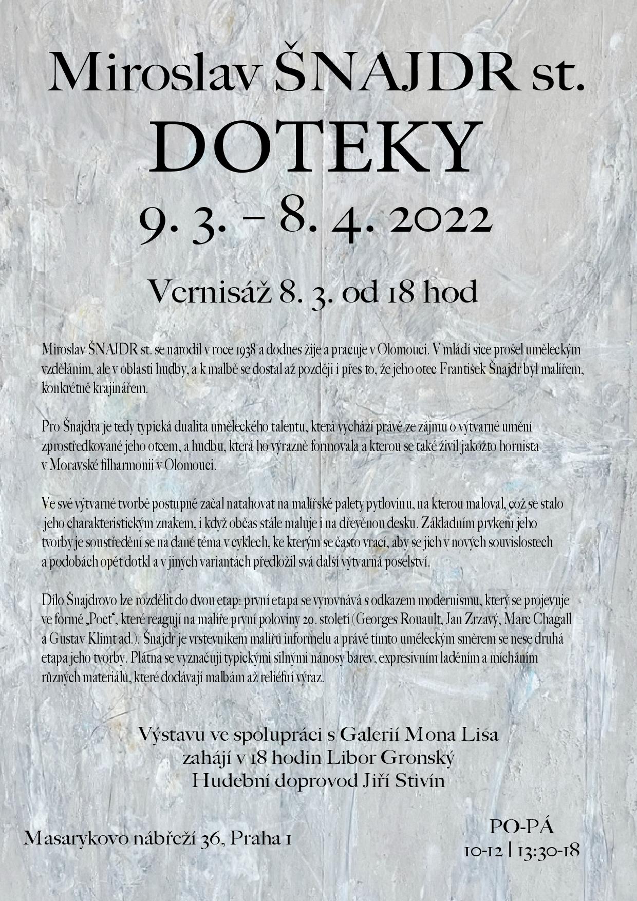 Miroslav Šnajdr st. | DOTEKY
